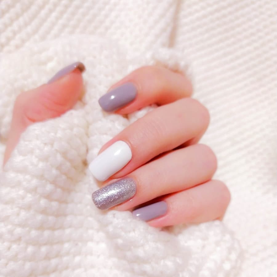 Freshly manicured nails